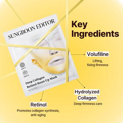 Deep Collagen Retinol Boost Up Mask Set