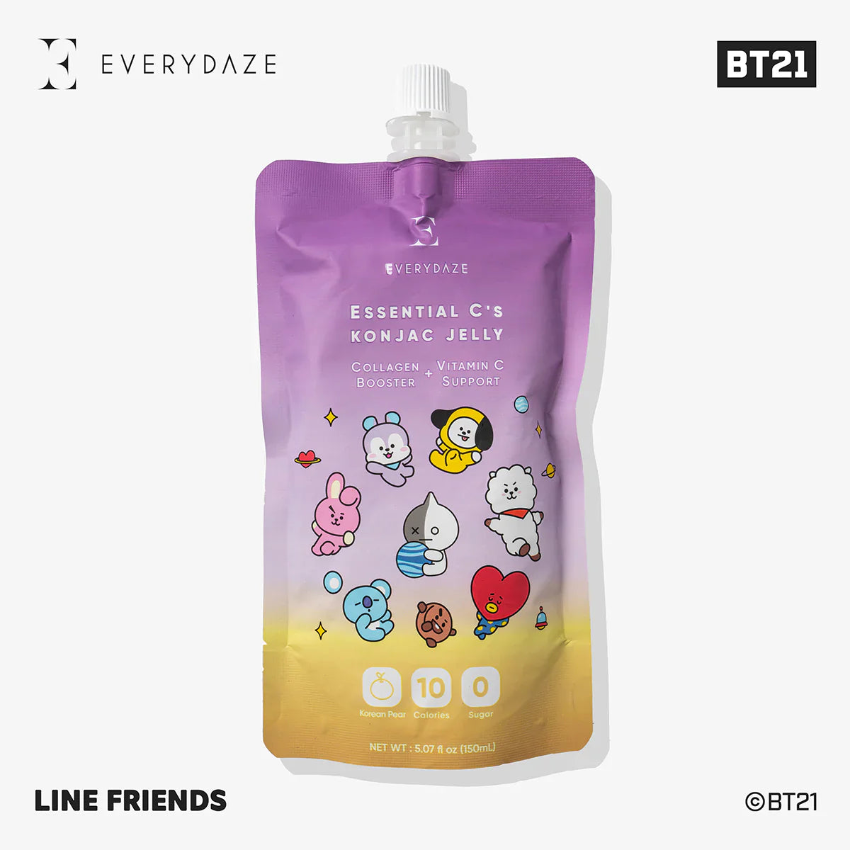 Essential C's Konjac Jelly BT21 Edition