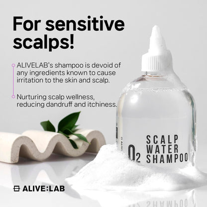 O2 Scalp Water Shampoo