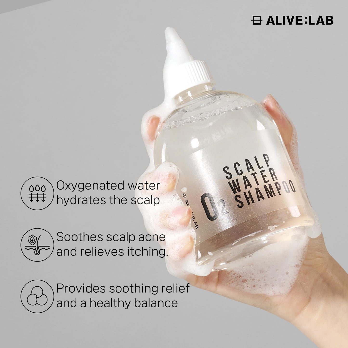 O2 Scalp Water Shampoo