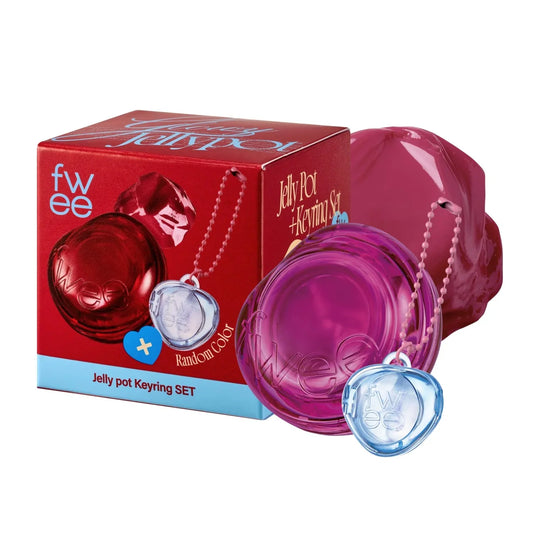 Lip & Cheek Glowy Jelly Pot Keyring Set
