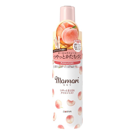 Momori Peach Glossy Iron Hair Mist