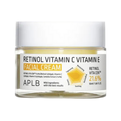 Retinol Vitamin C Vitamin E Facial Cream