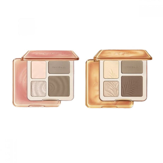 2 IN 1 Highlighter Contour Palette